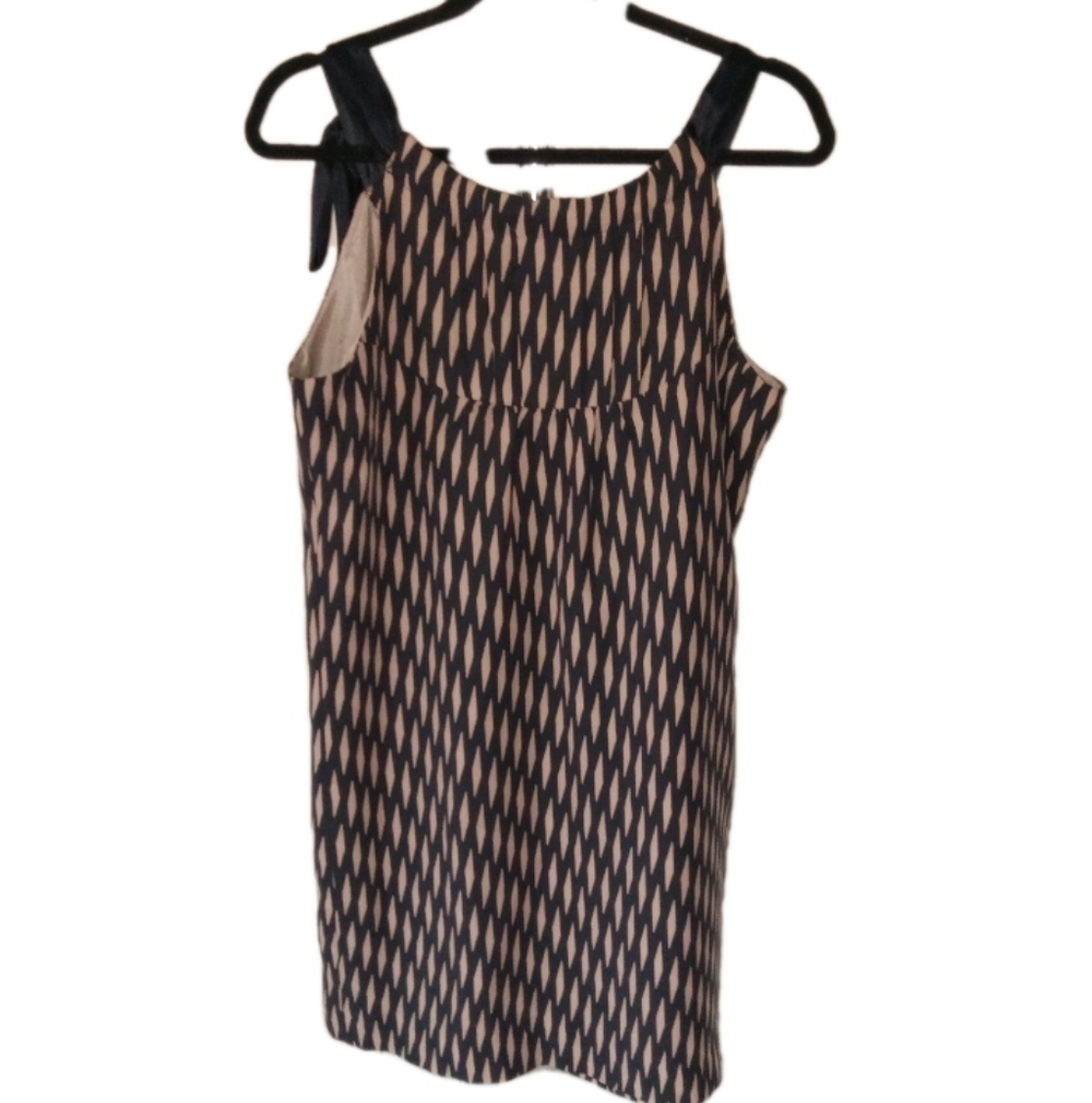 Anthropologie Floreat Textured Silk Lined Dress Large - Picture 2 of 10